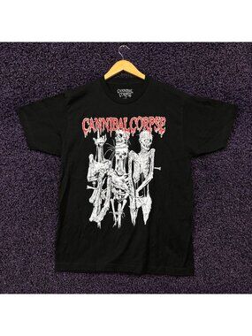 Cannibal Corpse Putrified 2024 European Tour Dates T-Shirt L
